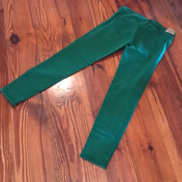 Abercrombie & Fitch green jeans - Picture 3 of 6